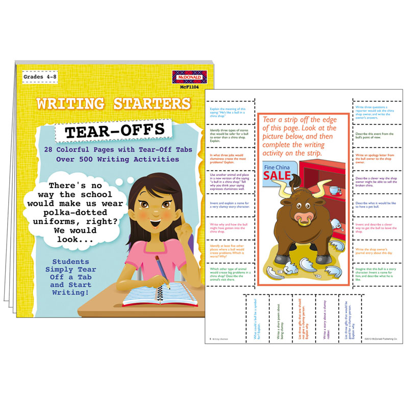 Writing Starters Tear Offs