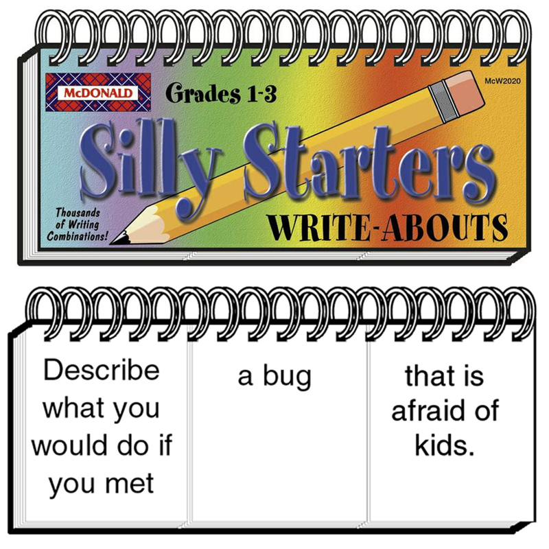 Write-Abouts Silly Starters Gr 1-3