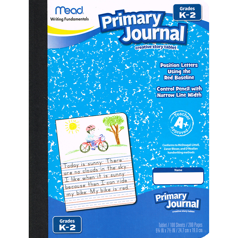 Paper Primary Journal Early 100 Ct
