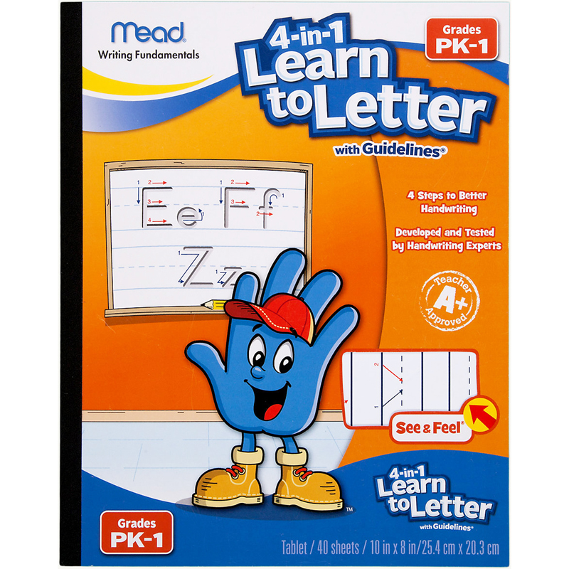 Mead See And Feel Learn To Letter