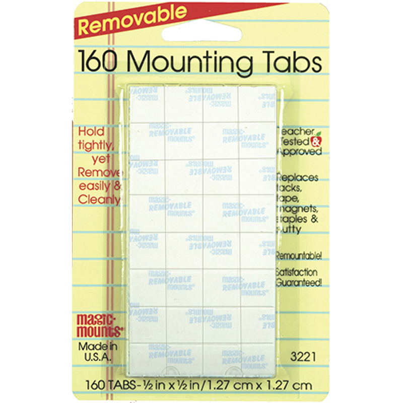 Wall Mounting Tabs 160 Tabs 1/2