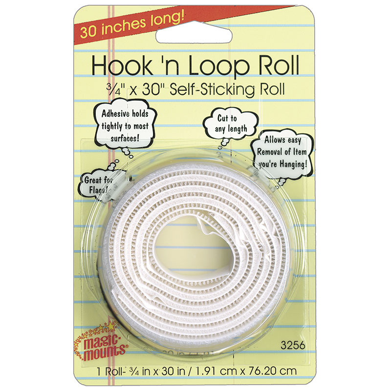 Hook N Loop 3/4in X 30in Roll