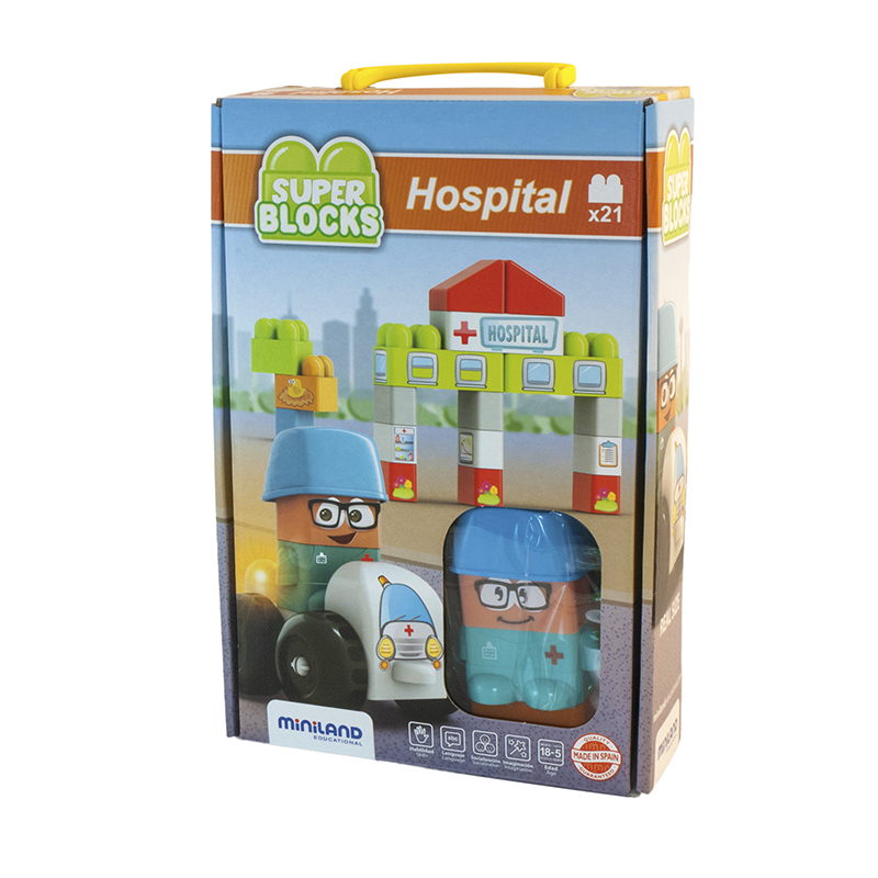 Super Blocks Hospital Set