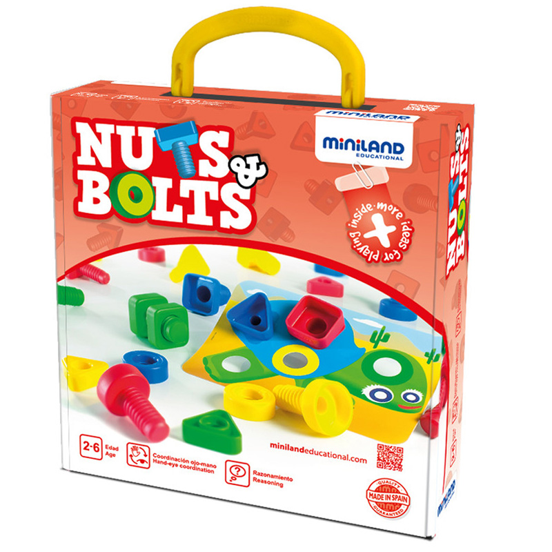 Nuts Bolts School Activity 24 Pc St