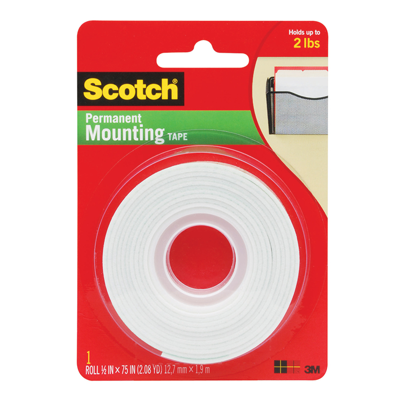 Tape Mounting 1/2 X 75