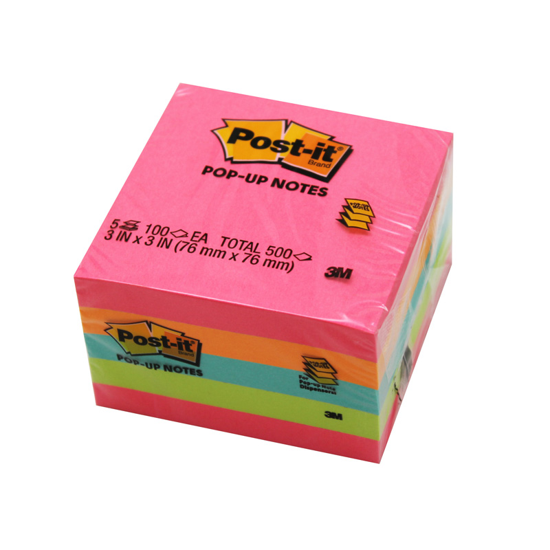 Pop-Up Notes 3x3 100sht/Pk 5pd/Pk