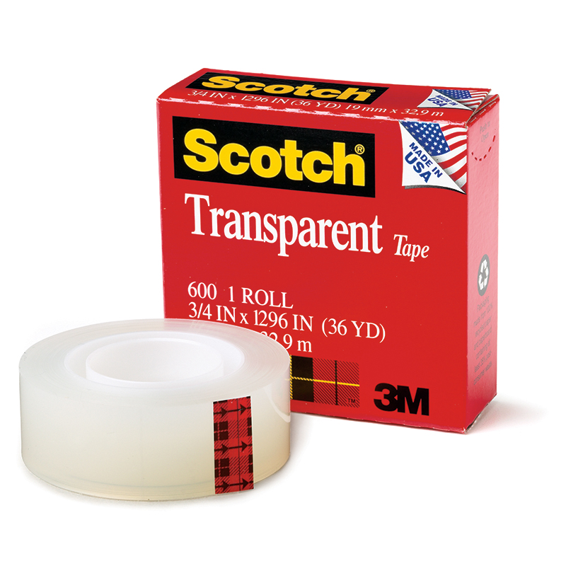 Tape Transparent Film 3/4 X 1296