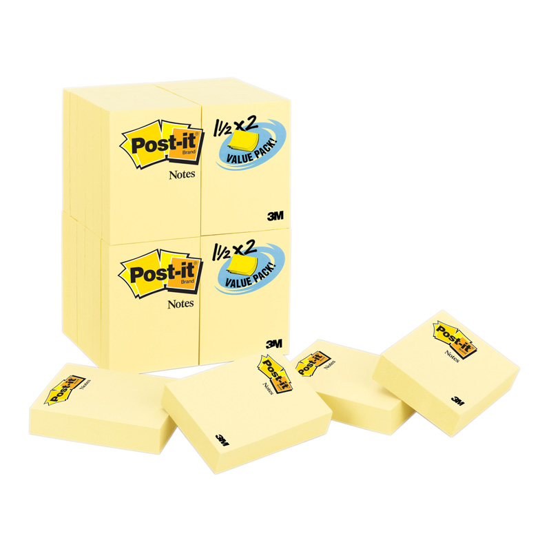 Post-It Notes Value Pk 24 Pads