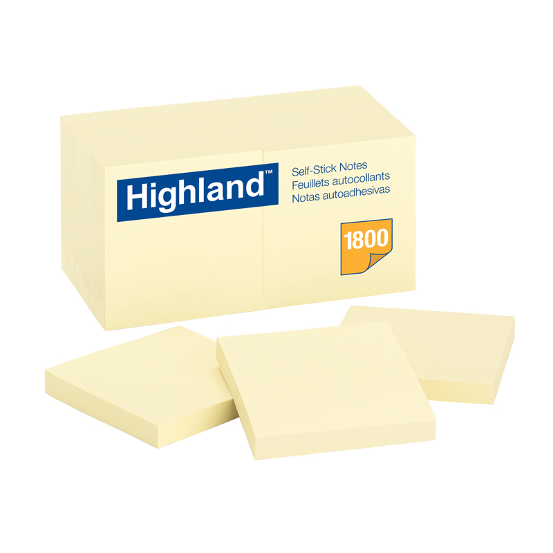 Highland Self Stick 18pk Removable