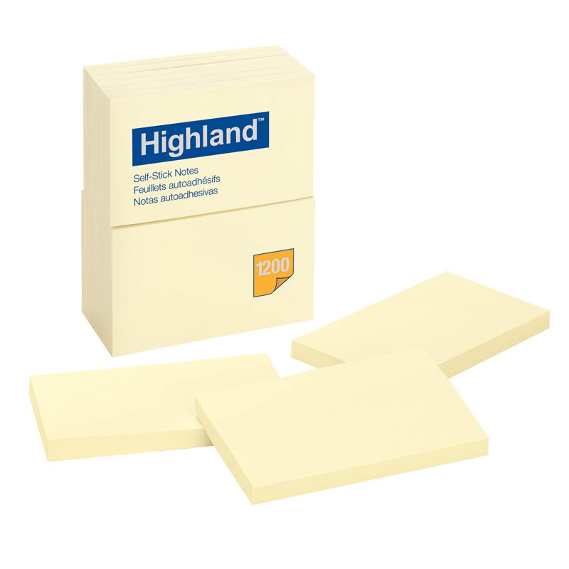 Highland Post It Note 3 X 5