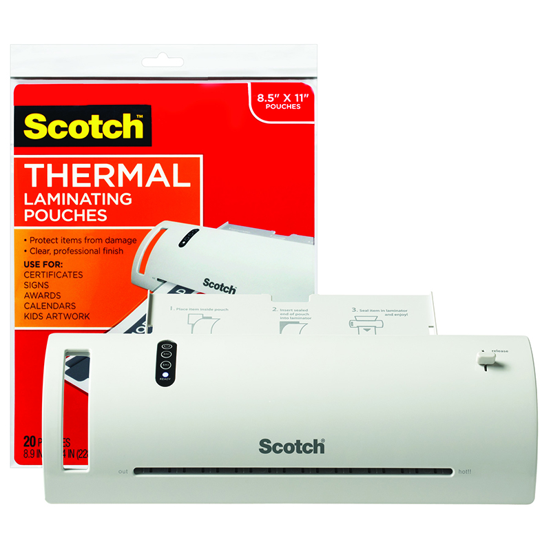 Scotch Thermal Laminator Combo Pack