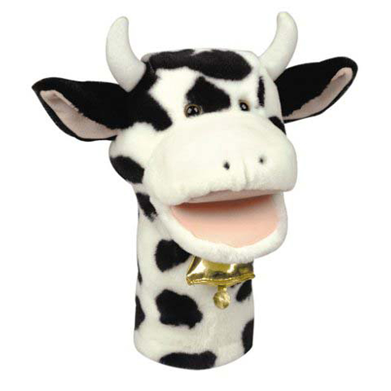 Plushpups Hand Puppet Cow