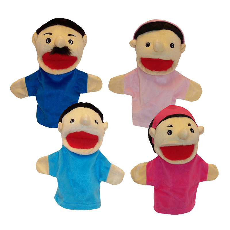 Family Bigmouth Puppets Hispanic