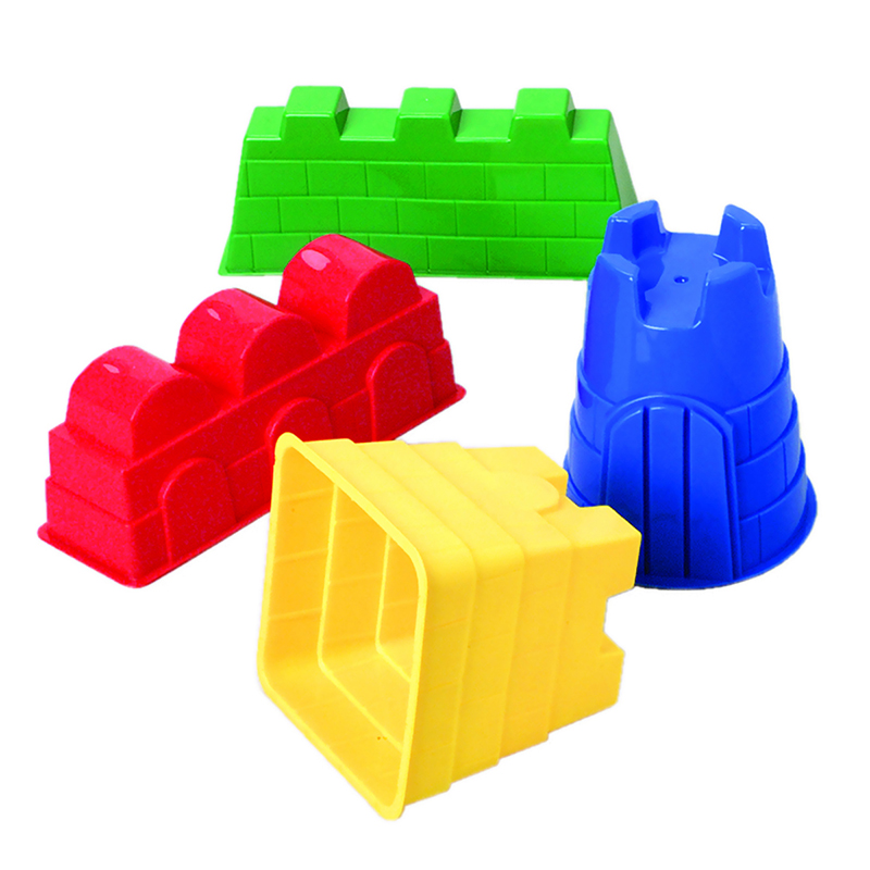 Sand Castle Molds 4/Set