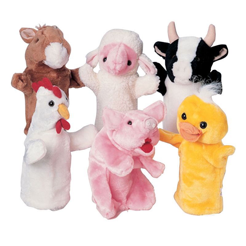 Farm Favorites Puppets Set Of 6