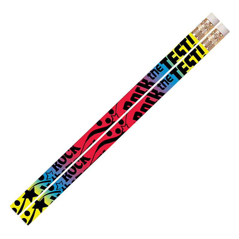 Rock The Test 12pk Pencils