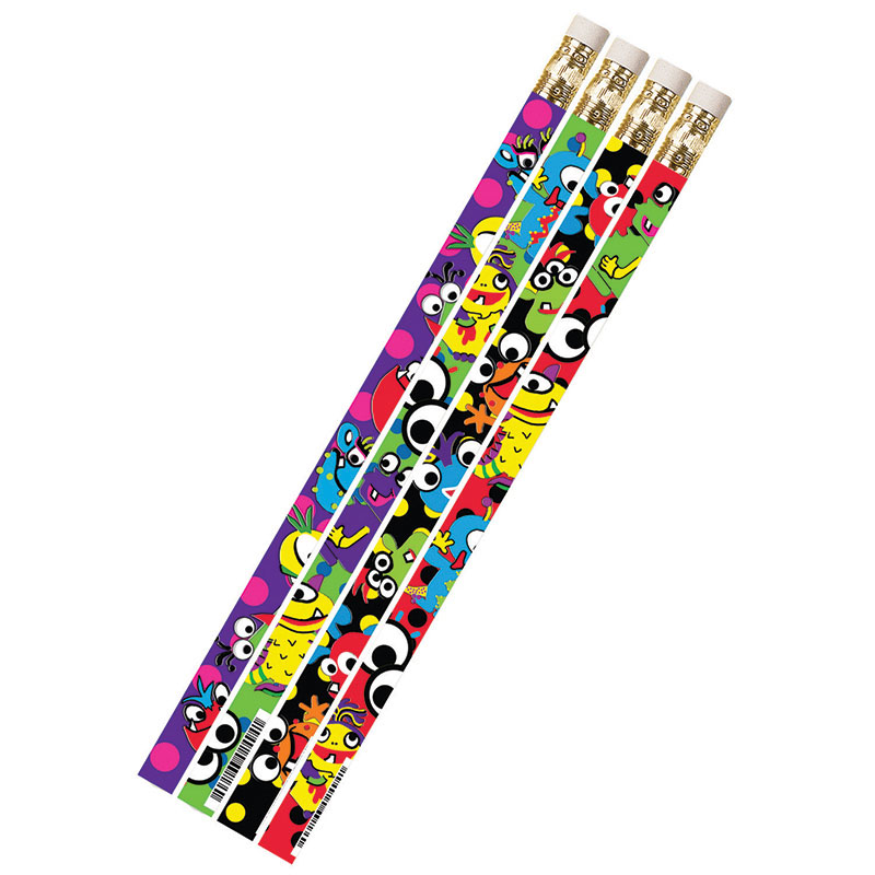 (12 Dz) Mega Monsters Pencils