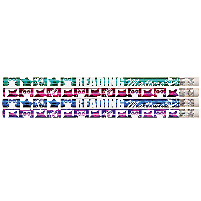 Reading Matters Pencil 12 Pk