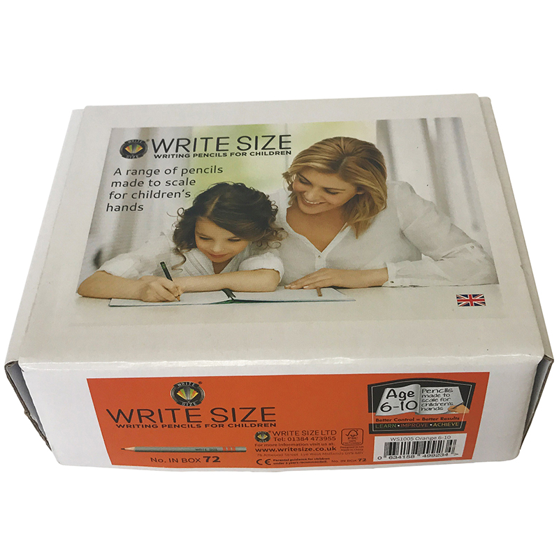 Write Size Pencils 4.75in 72 Box