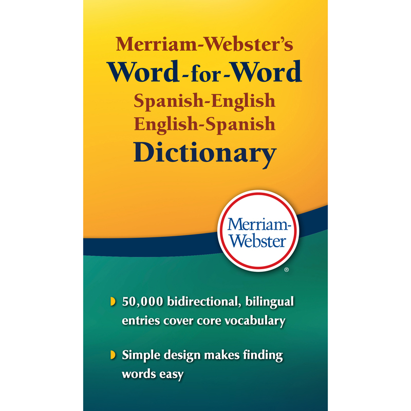 Merriam Websters Spanish English