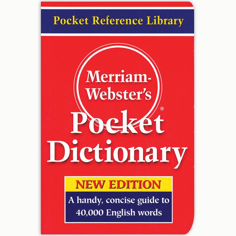 (3 Ea) Merriam Websters Pocket