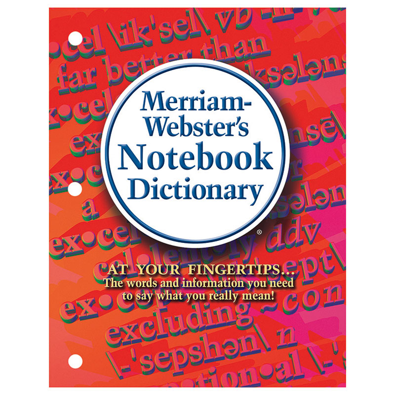 (3 Ea) Merriam Webster Notebook