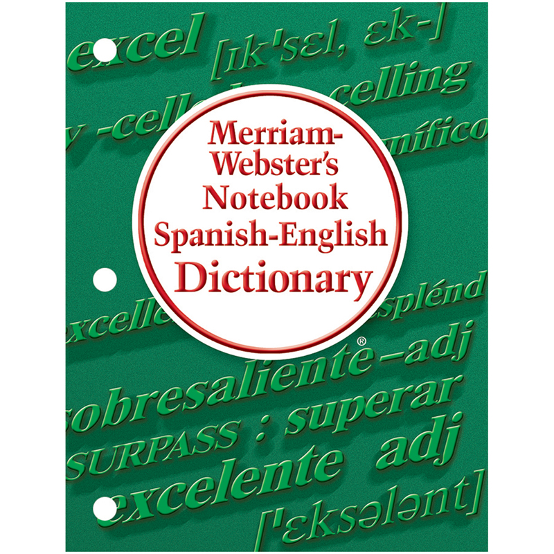 Merriam Websters Notebook Spanish
