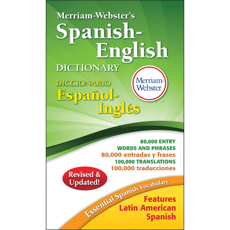 (3 Ea) Merriam Websters Spanish
