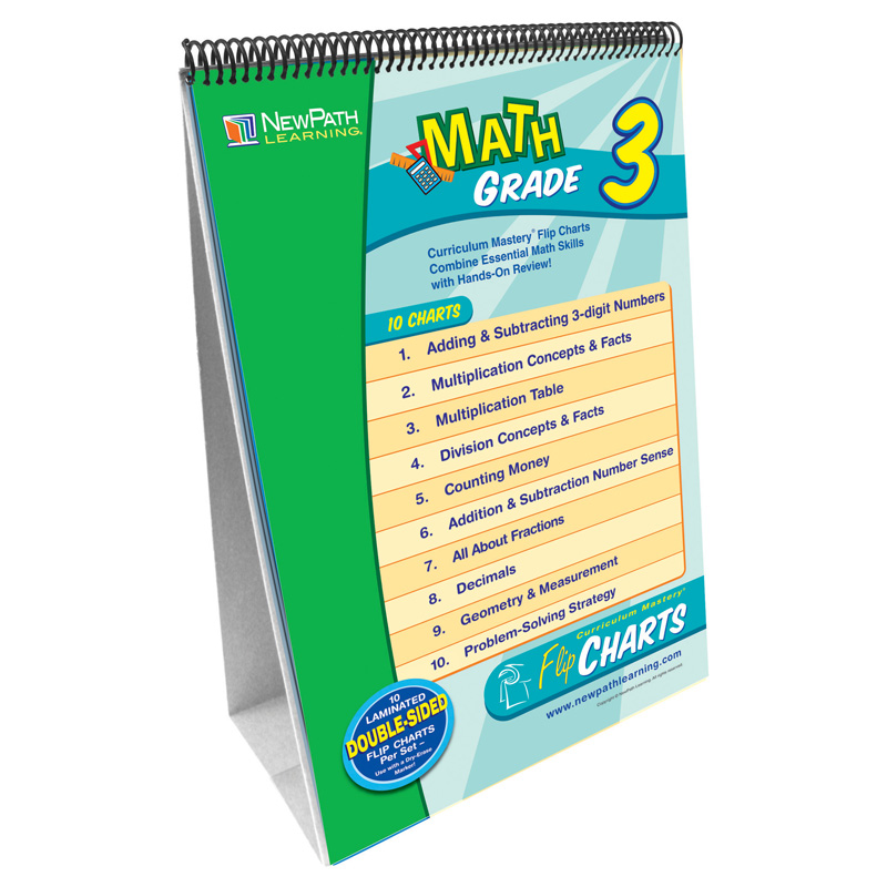 Math Flip Chart Set Gr 3