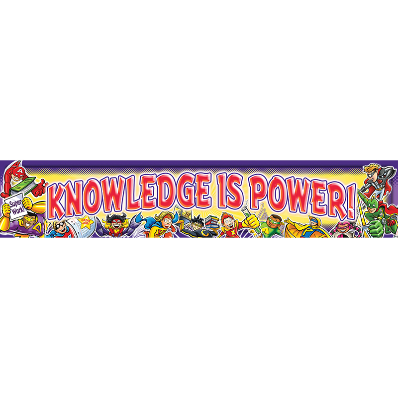 Knowledge Is Power Banner