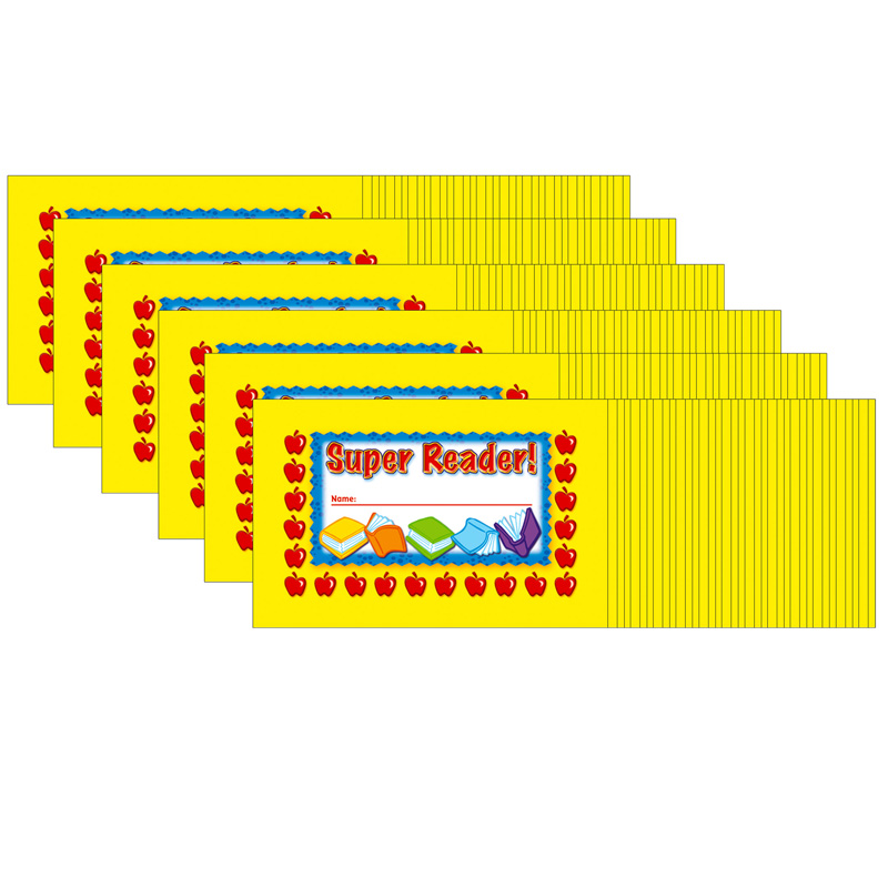 (6 Pk) Incentive Punch Cards Super