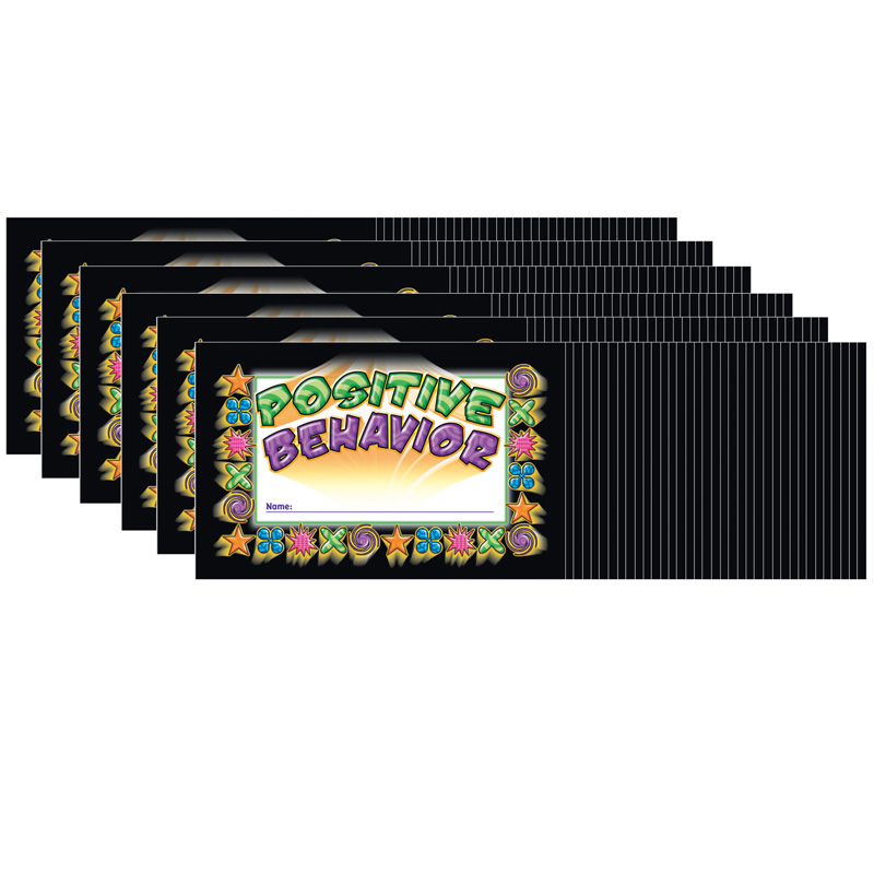 (6 Pk) Incentive Punch Cards