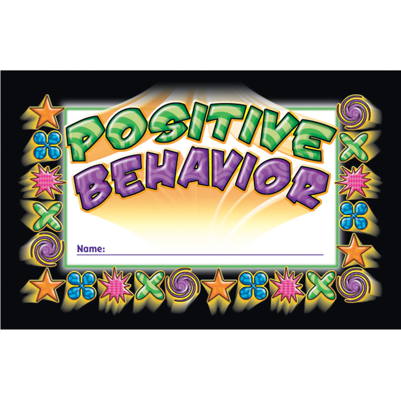 Incentive Punch Cards Positive