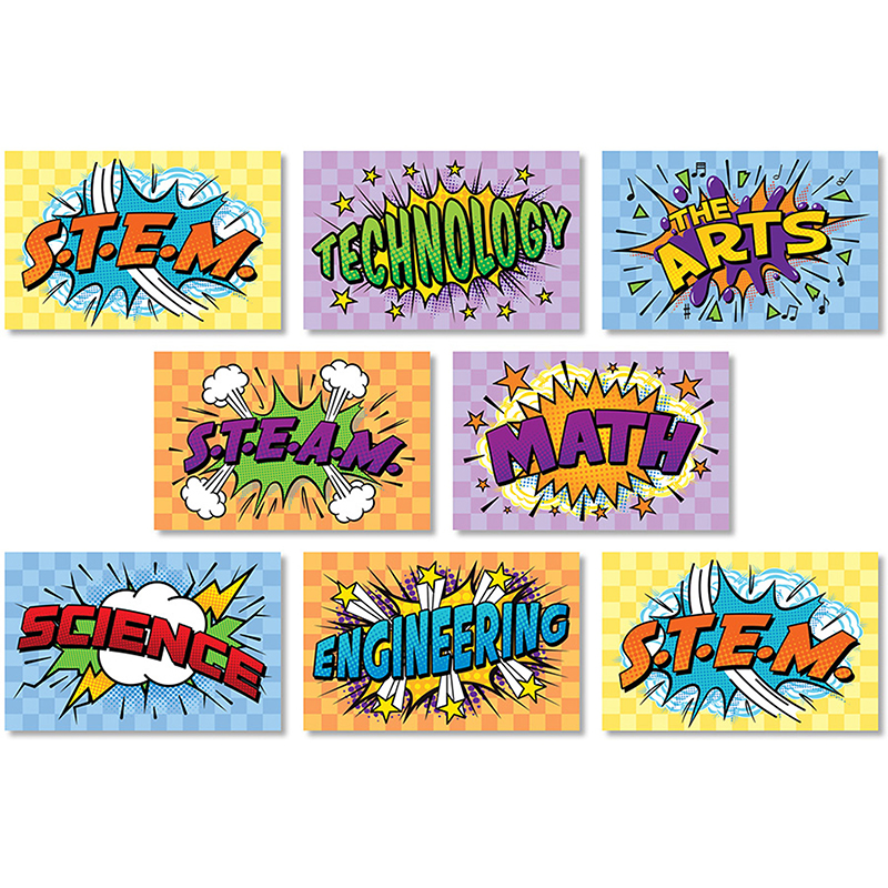 Stem & Steam Bulletin Board Set