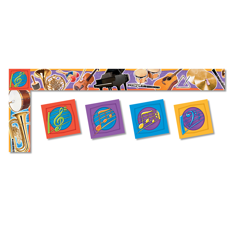 (6 Pk) Musical Instruments Trimmer