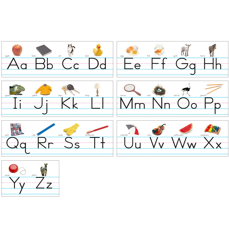 Alphabet Lines Traditional