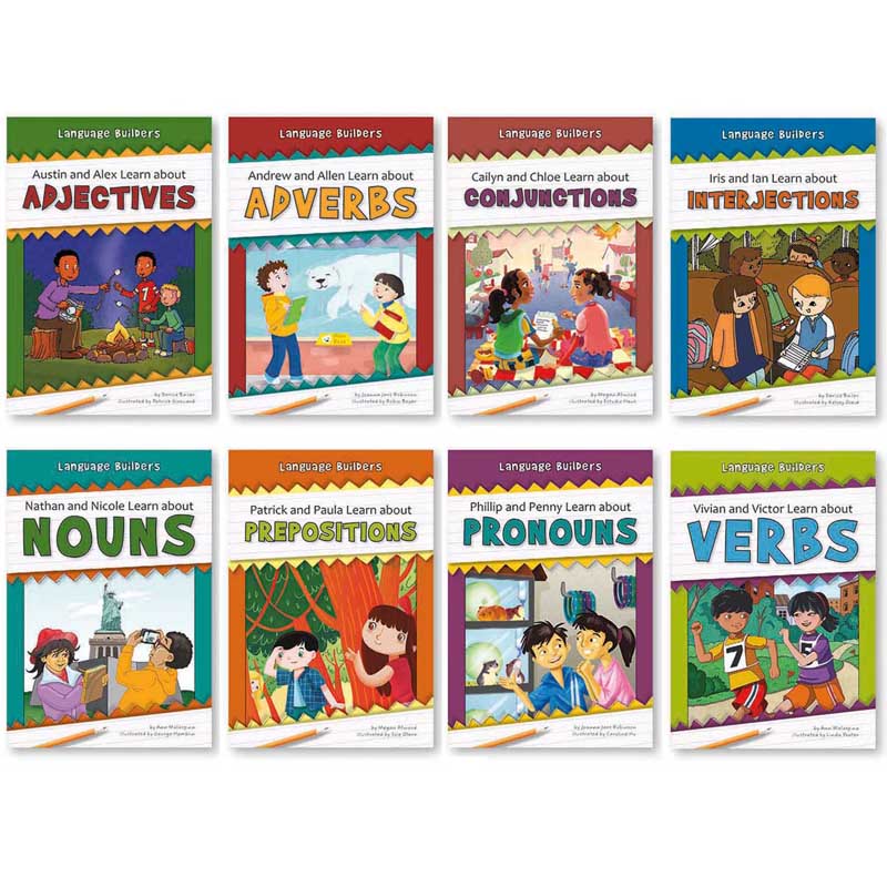 Language Builders Set Of 8 Books