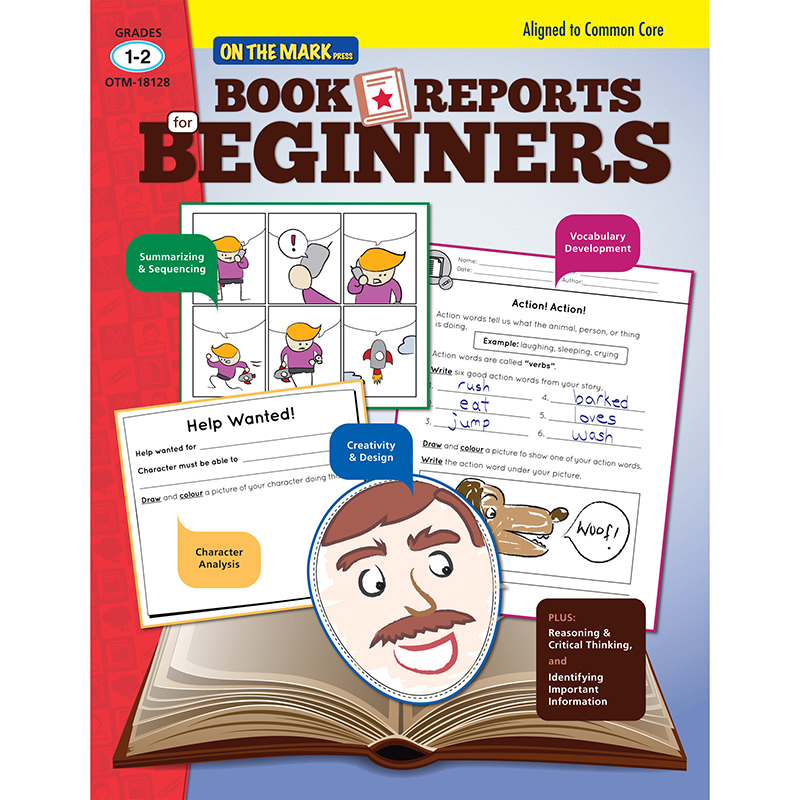 Book Reports For Beginners Gr 1-2