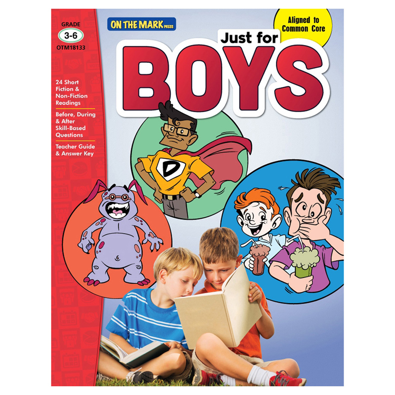 Just For Boys Gr 3-6 Reading