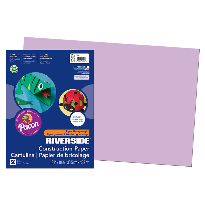 (5 Pk) Riverside 12x18 Lilac