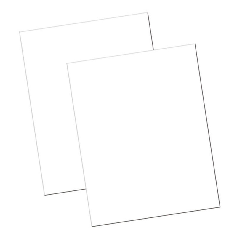 Railroad Board 100ct White With Upc