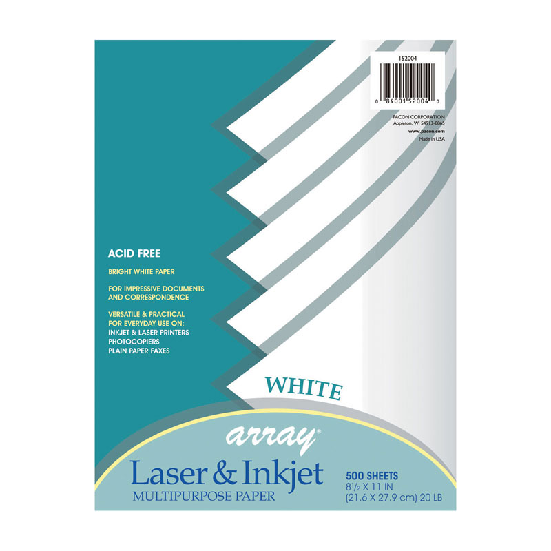 Array Laser/Inkjet 8.5x11 500ct