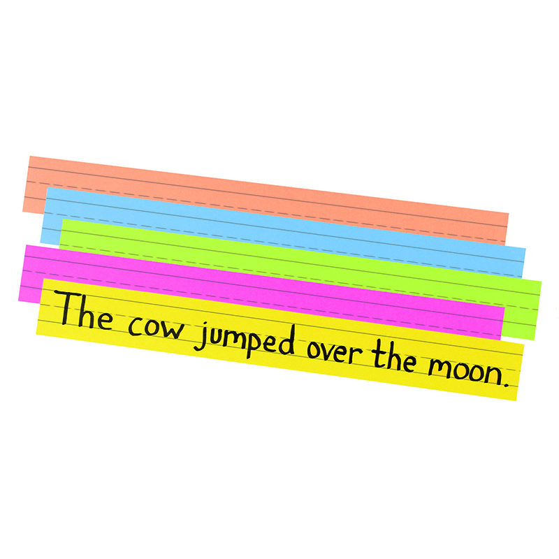 (2 Pk) Bright Sentence Strips 100