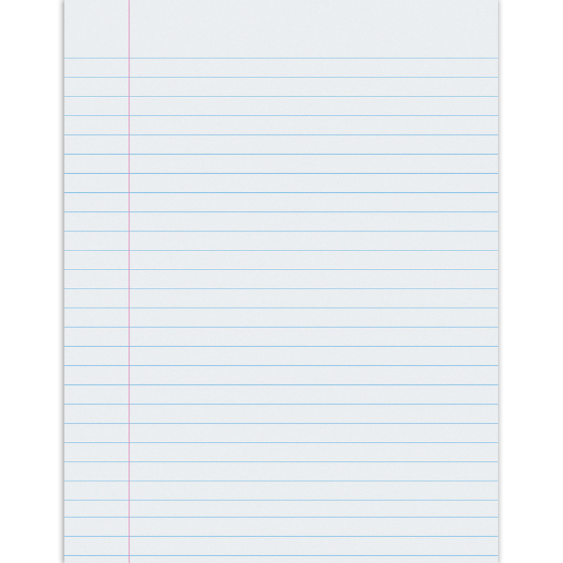 Writing Paper 500 Sht 8.5x11 3/8in