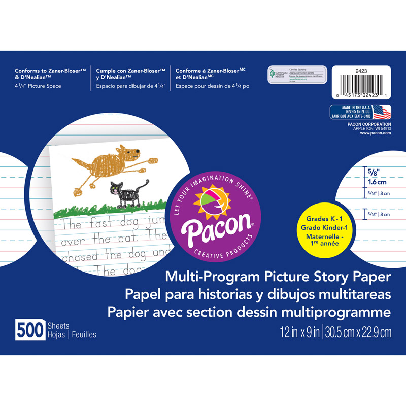 Picture Story Paper 500 Sht 12 X 9