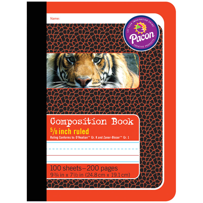 Composition Books 5/8in Ruled