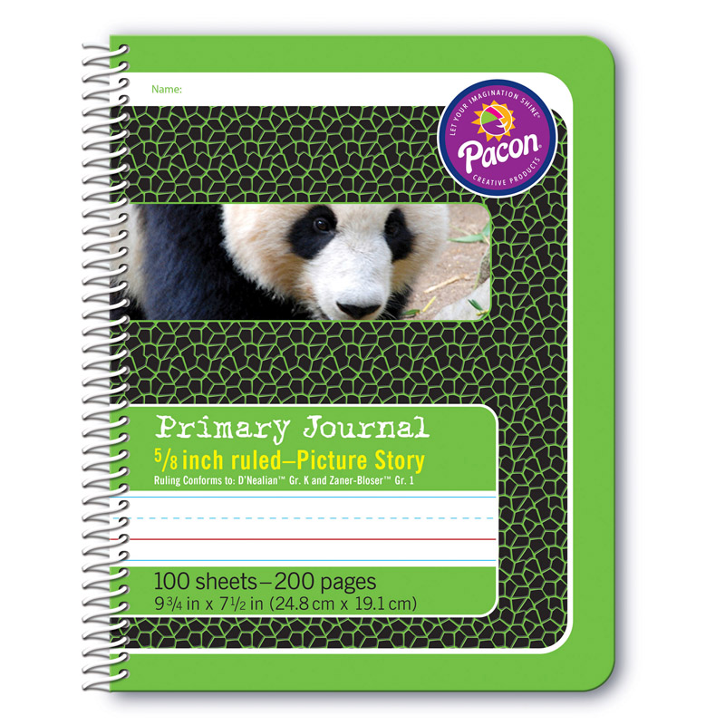 Primary Journal 5/8in Ruled Picture