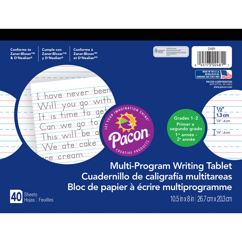 (12 Ea) Dnealian Multi-Program Gr 1