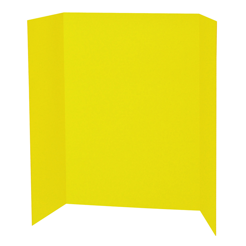 Yellow Presentation Board 48x36