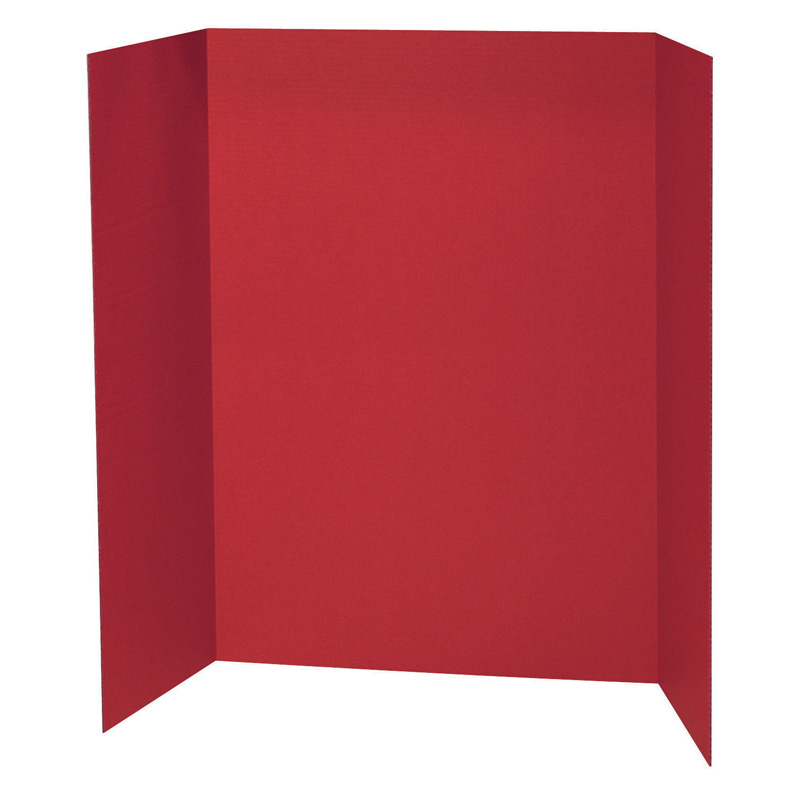 Red Presentation Board 48x36